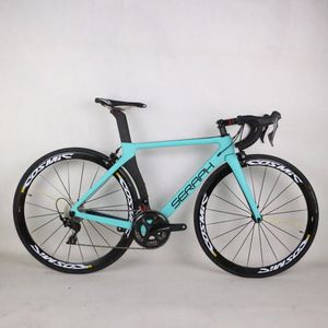 Seraph Band V Brake Aero Road Vélo complet TT-X2 avec groupe SH1MANO 105 et paire de roues en aluminium