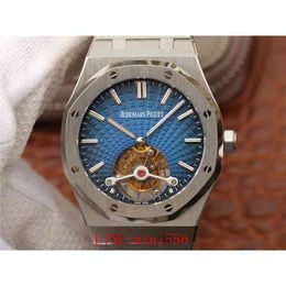 Serie 26520 Bc Top Real Tourbillon herenhorloge Handmatig mechanisch schot vóór de