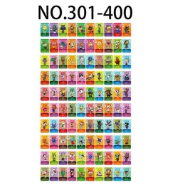 Serie 4 100 stuks NFC-kaarten voor Animal Crossing Standard Card Compatibel met Switch Wii U New 3DS 301-400291a