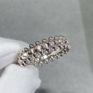 Serie Anillo para mujer diseñador Willow Spike Chapado en oro 18K Calidad T0P Reproducciones oficiales Moda Lujo Talla europea Regalos premium 001