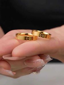 Anneau de couple de vie sérieux Ring Gold pour les hommes et les femmes adorent les couples de mariage assortis avec des anneaux originaux de charrette C à la maison