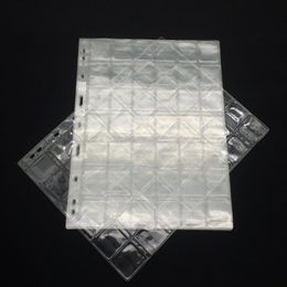 Serise définit des porte-monnaie en plastique PVC, feuilles de dossiers pour le stockage, collecte d'argent dur, Mini sac à sous, Bags202r