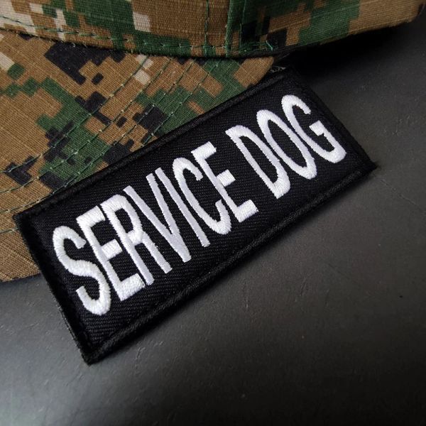 Badge de chien de service NE PAS PET PATT