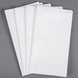 SERVETTES 100PCS Wegwerp papier Tissue Single Layer Dustvrij servet papier 30x43cm voor restaurant Home Hotel