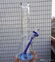 El vaso de precipitados de la mejor calidad bong el bong de vidrio de 10 "Pipa de agua Rasta bong más barato con recipiente de vidrio y tallo de colores