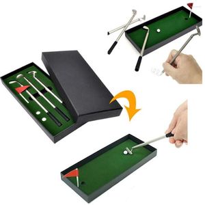 Set 0,7 mm golfpen Comfortabele grip Clubvorm Ondertekening Vloeiend schrijven Kantoorcadeau Schoolbenodigdheden op waterbasis