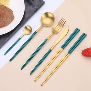 Set 304 Cortugal de vajilla Portugal Portugal Spoon Spoon Chopsticks Chopsticks Western Cutlery Regalo