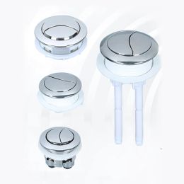 Réglez 38/48/58 mm à double bouton-poussoir à bouton-poussoir universel Bouton de couvre-eau du siège de toilette