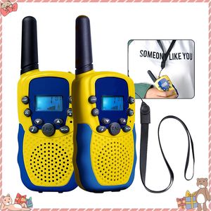 Set American Frequency Children Outdoor Electronic Interphone Novelty Kids Toys Watch Walkie-Talkie Interphone Gifts Toy LJ201105