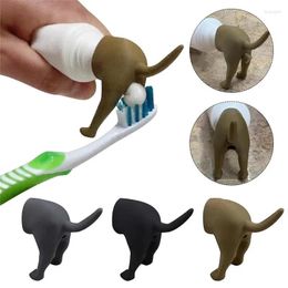 Set Bath Accessory Set Creative Poping Dog ButoothPaste Topper Topper Cap Vomi Dispenseur Animal Gift Funny For Friends