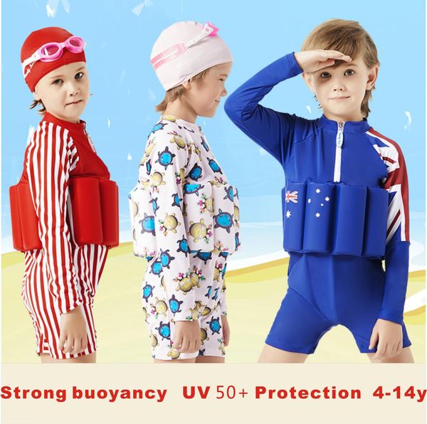 Conjunto Beverly niños traje de baño niños protección UV traje de baño flotante chaleco salvavidas traje de flotabilidad traje de baño junior envío gratis