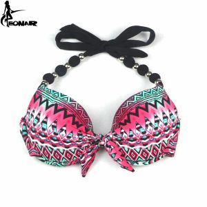 Set bikini's dames afzonderlijk boven- en onderbadpak Push-up Braziliaanse bikini Halter badmode Sexy strandkleding badpakken