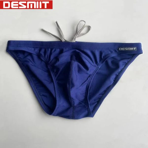 Set Desmiit Swimwear para hombres Resumen de natación Sexy Bikini Trunks de natación para el hombre Mini traje de baño Gay Shorts Beach Zwembroek Heren Sunga