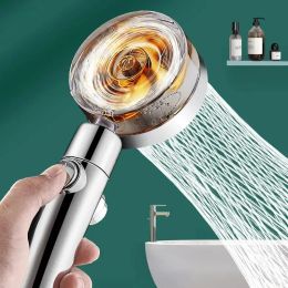 Conjunto de la cabeza de ducha de alta presión Flujo de ahorro de agua 360 grados girando con la extensión del ventilador Boquilla de spray boquilla accesorios de baño