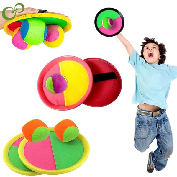 Ensemble enfants ventouse balle collante jouet Sports de plein air attraper balle jeu ensemble lancer et attraper parents-enfants interactifs jouets de plein air WYW 240327