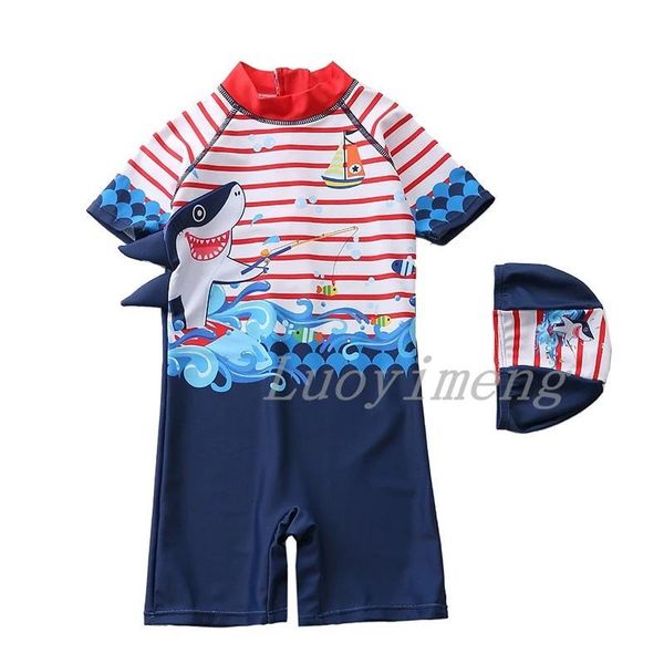 set Petits garçons Anime maillot de bain enfants maillots de bain mignon bébé combinaisons maillots de bain pour enfants dessin animé une pièce vêtements de natation maillot de bain