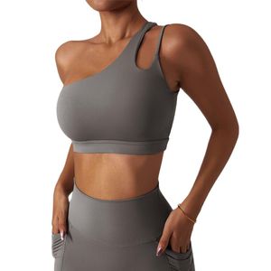 Réglez le gilet de yoga Nclagen Sports Bra One épaule