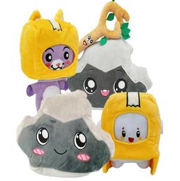 Set van 4 stuks slungelige doos pluche speelgoed boxy foxy rocky trey tak stich anime9474109