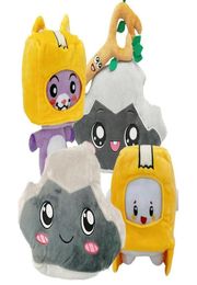 Set van 4 stuks slungelige doos pluche speelgoed boxy foxy rocky trey tak stich anime2278330