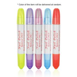 Set van 5 stks nagellakverwijderingen Verwijderingen met katoenkoppen Professionele manicure corrector Pen Diy Pennen Nagels ART Cleaner Fout Tool