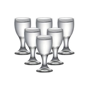 Ensemble de 6 verres sans plomb de 0,3 once fabriqués à la machine à liqueur et vodka pour boissons 10 ml Y200107