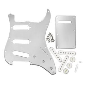 Set van SSS Slagplaat Scratch Plaat Tremolo Cover Achterplaat 50/52/52mm Pickup Covers Knoppen tips Gitaar Accessoires