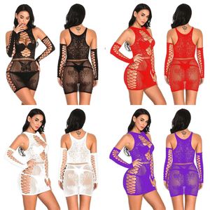 Set Porno Lingerie Intimo Donna Hot Erotic Sexy Underwear Lenceria Femmes Babydolls Fishnet