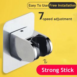 Zet Shai nieuwe aankomst douchekop houder muur gemonteerde douchehouder badkamer accessoire 7Speed ​​verstelbare douchebeugel gemakkelijk te gebruiken