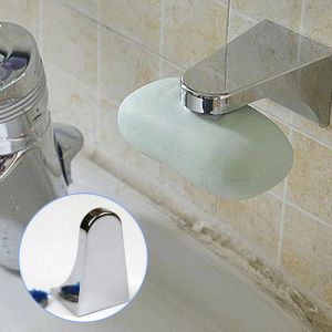 Régler la boîte de savon de salle de bain support de savon magnétique porte-savon support mur de savon récipient de savon dispensateur mural.