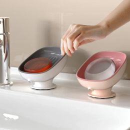 Réglez un plat de savon Super Assupt avec eau de drainage pour le support de savon de salle de bain