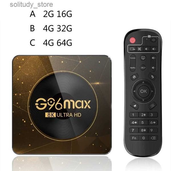 Set Top Box Android 13.0 RK35 Chip Media Player para HDTV DVD Home Theatre Envío Directo Q240402