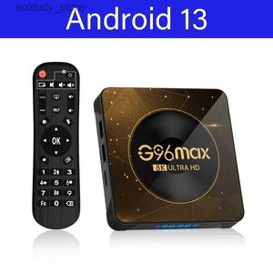 Décodeur G96 Max TV Box intelligent Android 13 RK3528 quad core prise en charge 8K WiFi 6 Rockchip 3528 32 Go 64 Go BT5.0 lecteur multimédia rapide Q240402