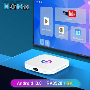 Set Top Box Smart TV box 2G + 16GB H96 Max Android 13 RK3528 quad core dual WiFi ultra high definition H.265 streaming speler Q240402