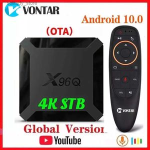 Set Top Box Vontar X96Q Android 10 Smart TV Box Android 10.0 Allwinner H313 TVBOX Mediaspeler Quad Core Wifi Youtube Bijgewerkt van X96 Mini Q240330