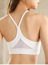 Conjunto Zhangyunuo Sutiã Esportivo Acolchoado Correndo Ginásio Yoga Sutiã Tops Malha Triângulo Mulheres Sutiã Tops Fitness Workout Bra