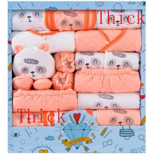 Sets 18 -stcs/set pasgeboren kleding Pakken 06m Babykleding Sets jongensmeisjes Pak katoenbaby shower cadeau set pasgeboren kleren