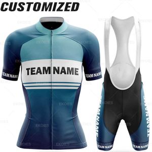 Conjunto de Jersey de equipo para mujer, ropa de verano transpirable, traje de ciclismo de carretera, ropa de bicicleta de montaña, Z230130, novedad de 2022