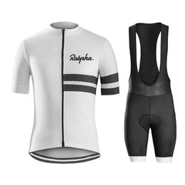 Ensembles 2022 Summer Cycling Jersey Hommes Style Manches courtes Vêtements de cyclisme Vêtements de sport en plein air VTT Ropa Ciclismo Bib Pant Bike Clothing