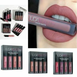 SETS 4PCS / SET LIPGLOSS MINI LIP MADE MATIVE MATTE WATERDICHTE RÉLÉCLUS ANTÉRIEUR COSTANT