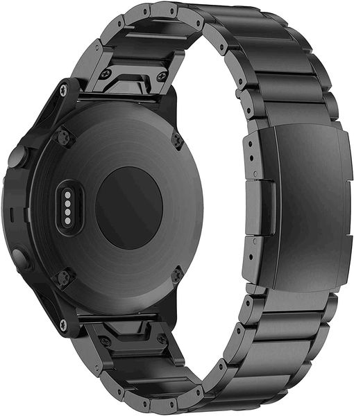 Conjuntos Anbest 22mm correa de reloj de aleación de titanio para Garmin Fenix 5/5 Plus/6/6 Pro correa de Metal para/marq Driver/forerunner 945 pulsera