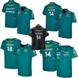 Sets Aston Martin Aramco Cognizant F1 2023 24 Fernando Alonso Alonso Team Driver Tshirt 14 ALONSO 18 STROLL