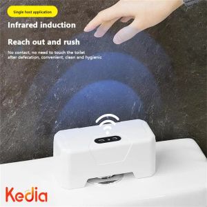 Conjuntos de botón automático de inodoro Inducción Flusher de inodoro External Enguas Flush Smart Home Kit Sensor de lavado Accesorio de baño