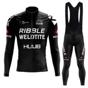 Ensembles de maillot de cyclisme noir