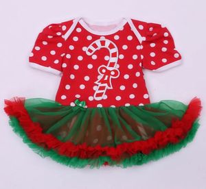 Sets Baby Jaar Winter Meisje Rompertjes Jurk Kerstman Sneeuwpop Rendier Kinderkleding Kerst Kostuum Outfits Kinderen Bal Feestkleding 231109