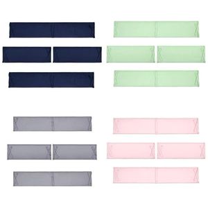 Sets Beddengoed Sets 4 stks/set Babybed Effen Kleur Katoenen Wieg Baby Bumper Strip Wieg Anticollision Antidrop Barrière Voor kinderen