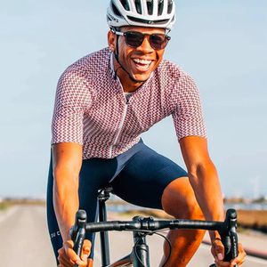 Sets Cafe Du Cycliste Team Wielertrui Set Mannen Fiets Kleding Shirts Korte Mouw MTB Racefiets Wear Kit Maillot Ropa Ciclismo