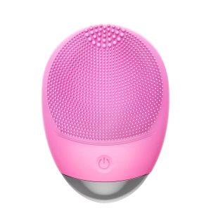 Ensembles de silicone électrique facturable vibration de massage en profondeur massage étanche USB douce exfoliant des cadeaux de brosse pour le visage