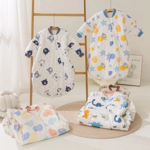 Ensemble enveloppe de couchage de bébé en coton NOUVEAU NOUVEAU HIVER SEMBRÉE CHAUD NED MANDET BÉBÉ SELEVR SACK AVEC LES SANGES