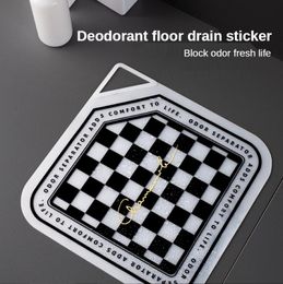 Zet deodorant vloer afvoerpad badkamer toilet siliconen afdichting deksel mat anti geur water pad badkamer accessoires set keramiek