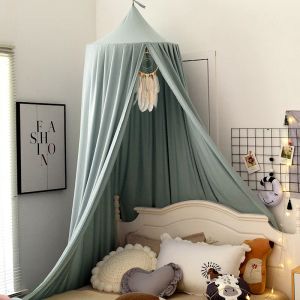 ensembles suspendus pour enfants literie dôme rideau de lit bébé canopée moustique rideau de couverture de lit filet pour bébé enfants lisant le décor à la maison